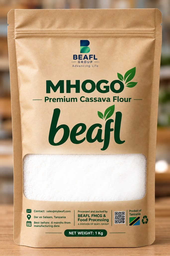 Divisions beafl premium cassava flour mhogo 1kg