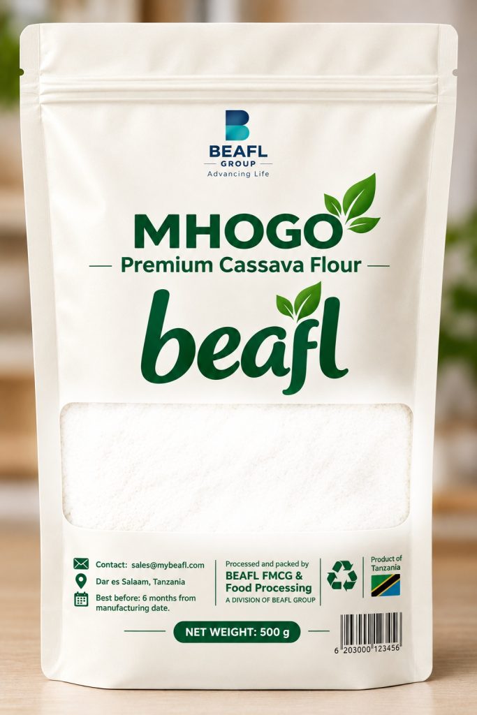 Divisions beafl premium cassava flour mhogo 500g